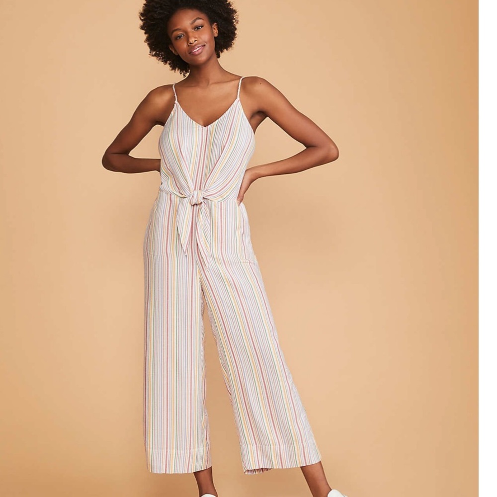 Lou & Grey | Multi-Color 7/8 Length Jumpsuit